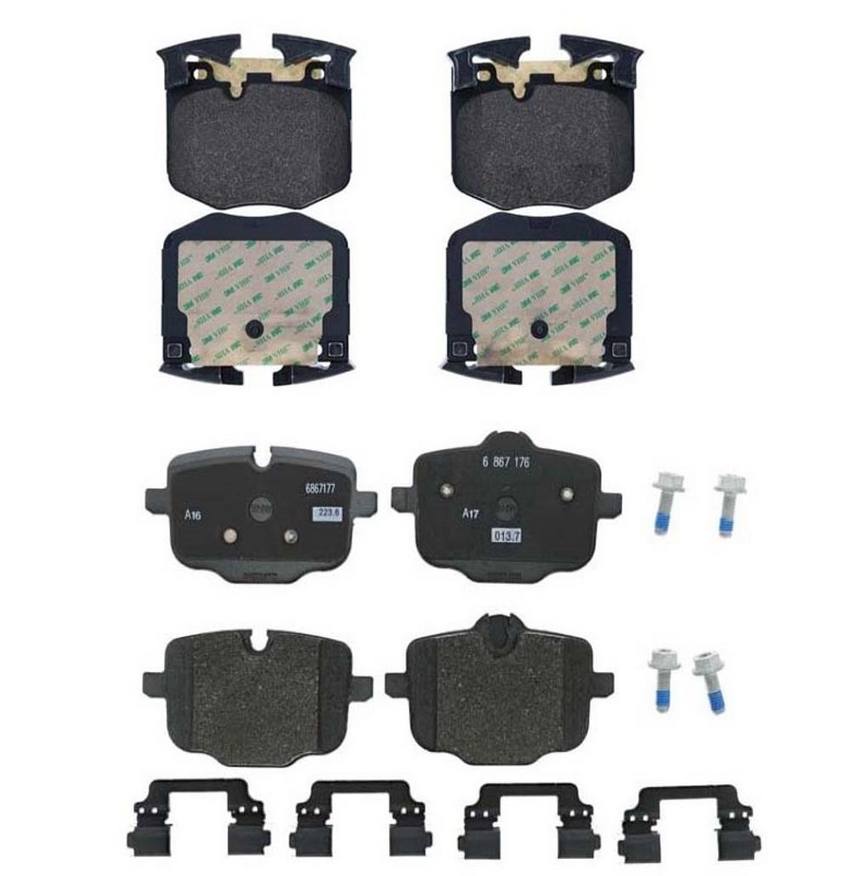 BMW Disc Brakes Kit - Pads Front and Rear